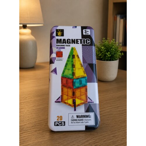 Classic World Magnetni konstruktor Travel pack 20 delova ST0723776X Magnetne kocke Slike