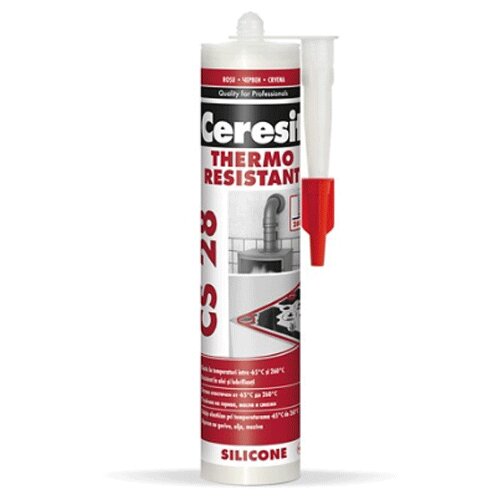 Ceresit Henkel Ceresit CS 28 Temperaturno otporni silikon 300ml 69096 Slike