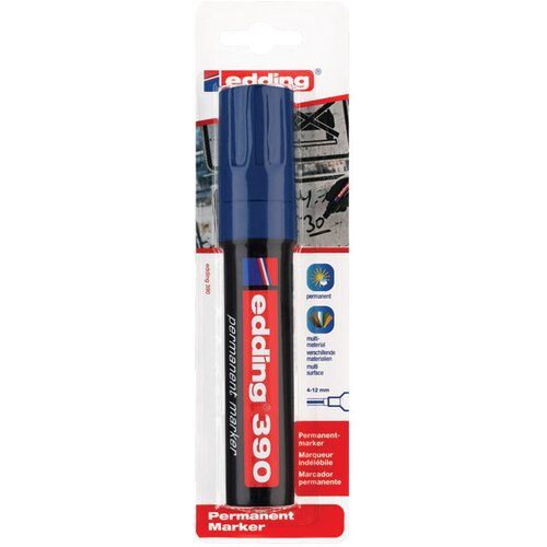 Marker permanentni 4-12mm edding 390/1 plavi blister Cijene