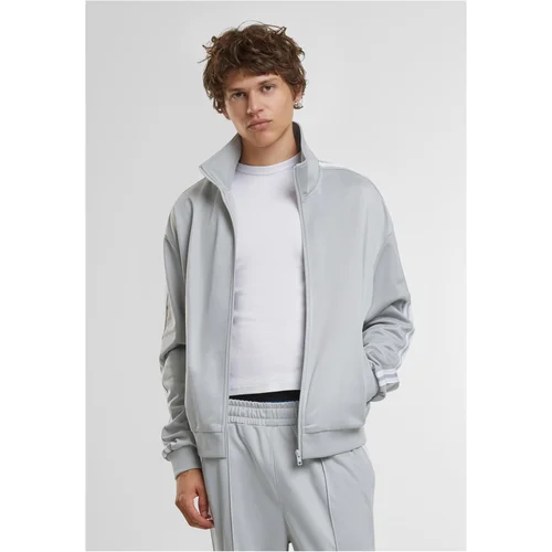 Urban Classics Men's Retro Tricot Track Jacket gray