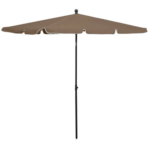 vidaXL Vrtni senčnik 210x140 cm taupe, (20610813) Cene