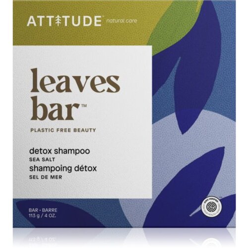 Attitude Leaves Bar Sea Salt trdi šampon z razstrupljevalnim učinkom 113 g Cene