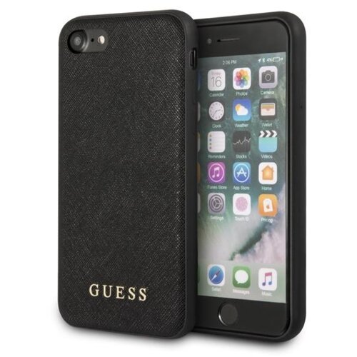 Guess GUHCI8SLSABK ovitek za iPhone 7 / 8 / SE 2020 - Saffiano črn, (21105403) Cene