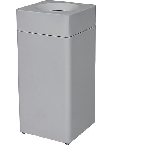 Probbax Ko&amp;scaron; za odpadke, jeklo, samogasilen, prostornina 42 l, &amp;Scaron;xVxG 350 x 760 x 350 mm, srebrno sive barve Slike