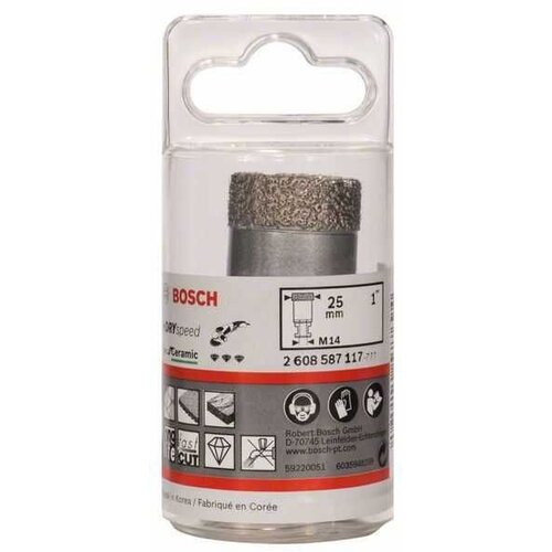 Bosch dijamantska burgija za suvo bušenje dry speed best for ceramic 2608587117 Cene