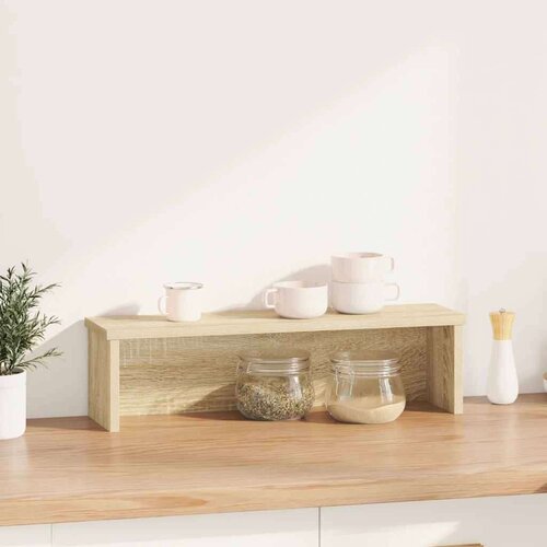  Kuhinjski stalak za slaganje 50x15x16 cm konstruirano drvo Slike