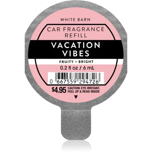 Bath & Body Works Vacation Vibes miris za auto zamjensko punjenje 6 ml