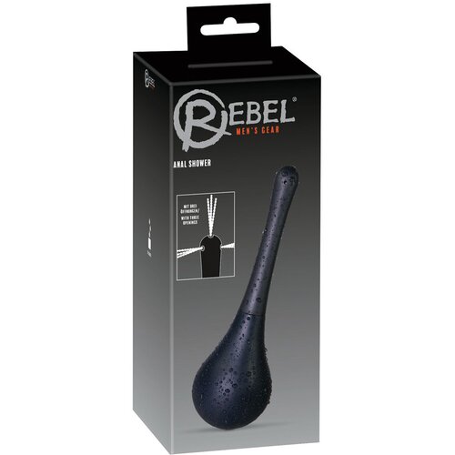 You2Toys Rebel Klistir, 200 ml, 12 cm, Crni Cene