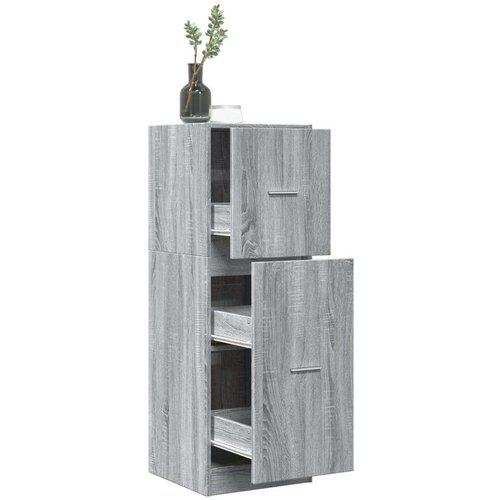 vidaXL Ormarić za lijekove boja hrasta 40x41x118 cm konstruirano drvo Cene