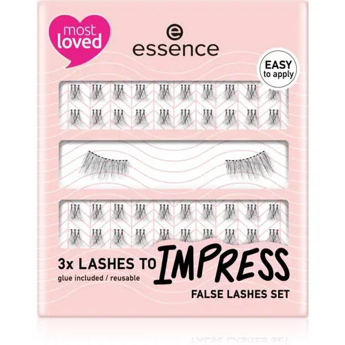 Essence LASHES TO IMPRESS umjetne trepavice (ekonomično pakiranje)