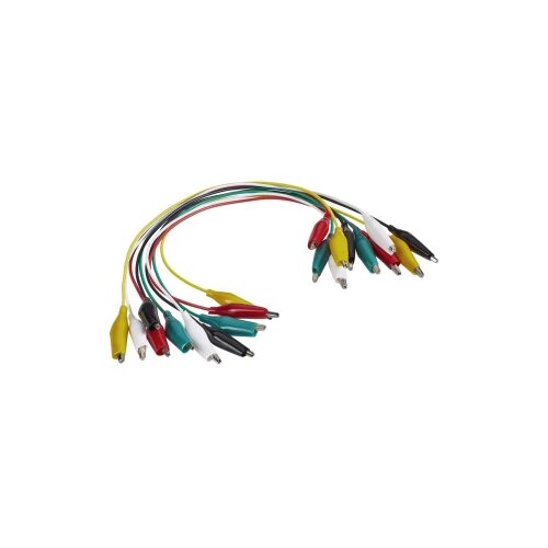 Voltcraft Komplet krokodilskih stezaljki za brzo povezivanje od 280 mm/0,1 Cijene