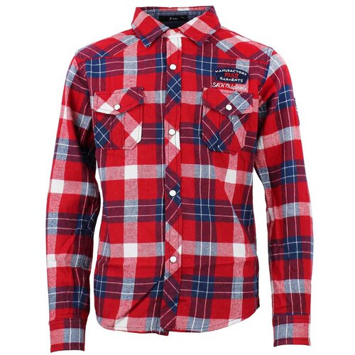 Srk Srajce s kratkimi rokavi Chemise gar&amp;ccedil;on ECEFLY Rdeča Slike