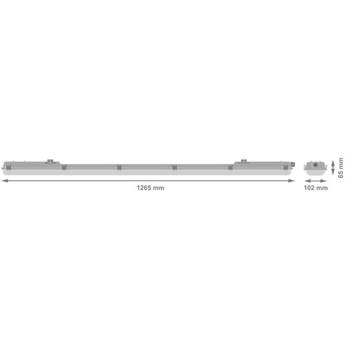 Ledvance armatura za dve LED cevi 120cm Slike