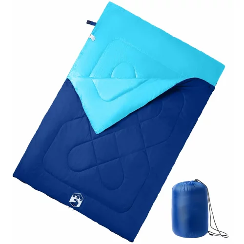 vidaXL Dvojna spalna vreča z blazinami za kampiranje 3-4 sezone