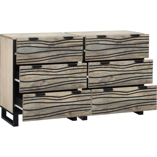 VidaXL Komode s ladicama Ostalo s pohranom 2 pcs Bijela 60 x 33,5 x 75 cm Slike