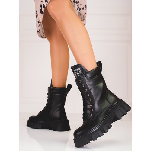 SHELOVET Lace-up women's workers with Protector Shelovet Cene