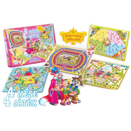 Mađarski proizvođač 4 najbolje bajkovite dru&scaron;tvene igre - d-toys Cijene