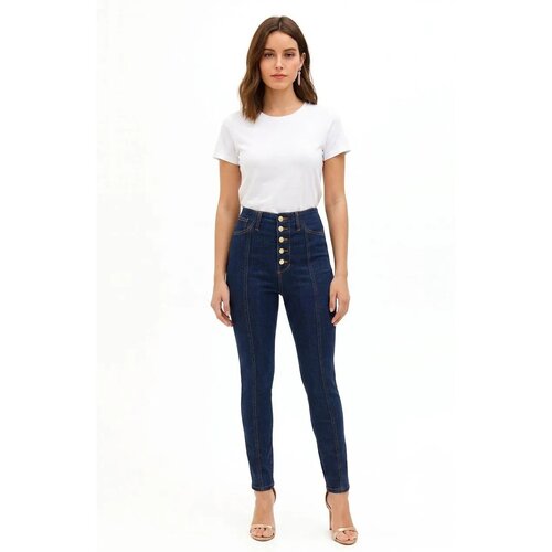 Rinascimento Jeans CFC0129940003 Modra Slike