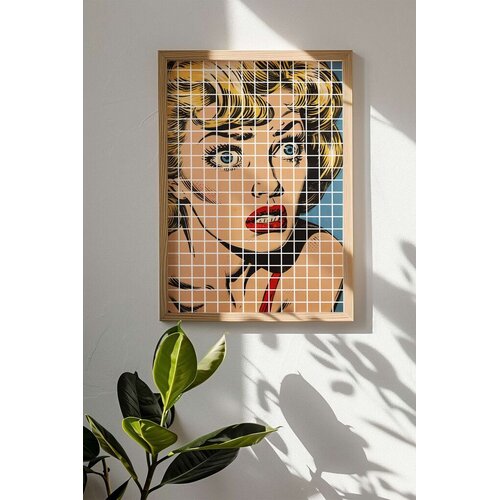 Wallity Uokvirena slika Popkare16, 33x48 cm Cene