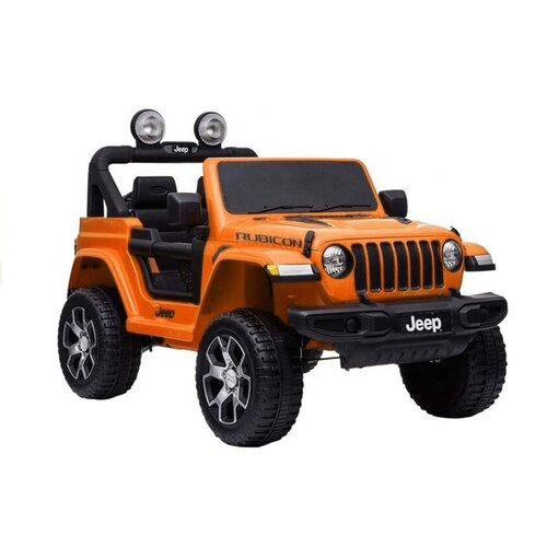  Licencirani auto na akumulator Jeep Rubicon 4x4 - narančasti Cijene