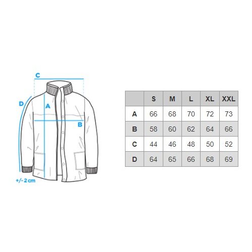 Ombre Clothing Men's mid-season quilted jacket C538 Cene