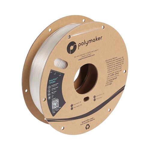 Polymaker PolyFlex TPU90 Clear - 1,75 mm / 750 g Slike