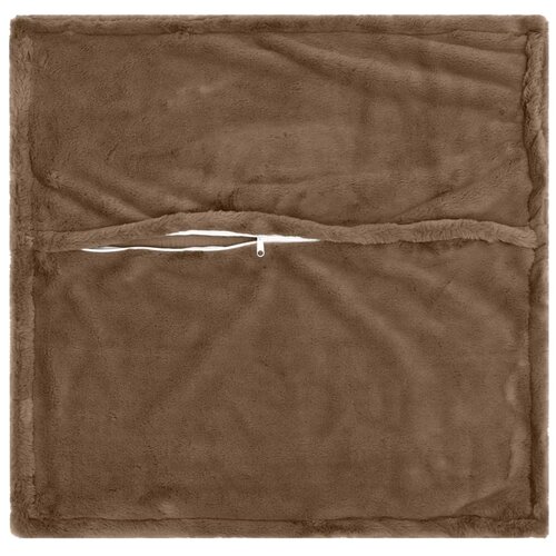  Presvlaka za jastuk 6 kom. HOUTEN Svijetlosmeđa 80 x 80 cm - Svjetlosmeđa 80 x 80 cm 6 Slike