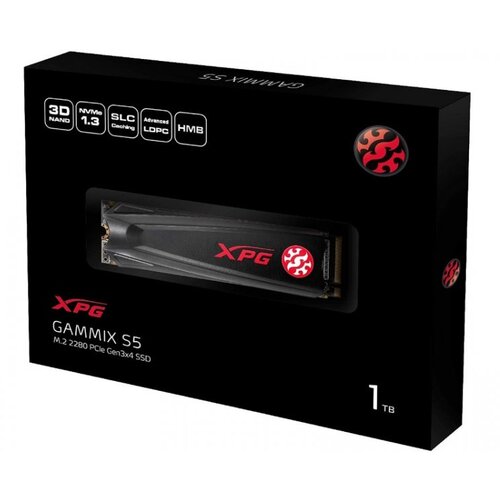 Adata XPG GAMMIX S5 1TB 1TB M.2 AGAMMIXS5-1TT-C ssd Slike