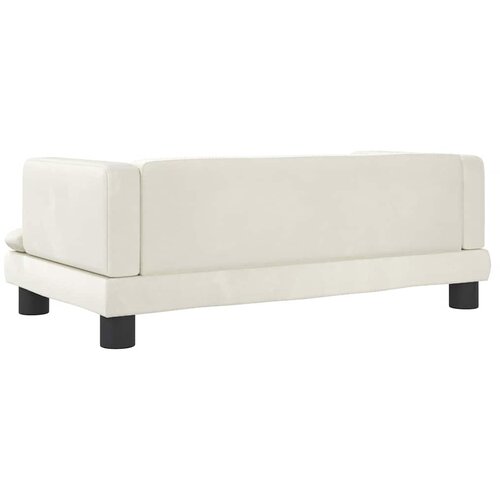  Krevet za pse krem 80 x 45 x 30 cm bar&amp;scaron;unasti Slike