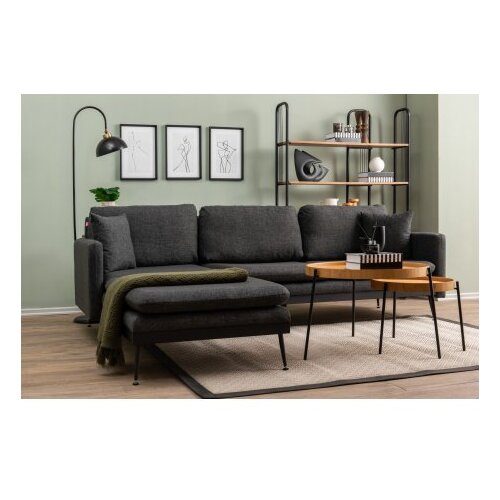 Atelier Del Sofa ugaona garnitura Reya Dark Grey Slike