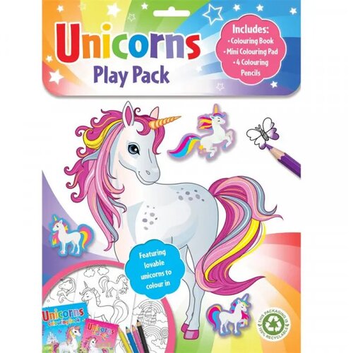Odeon Unicorn bojank s bojicama play pack Cene