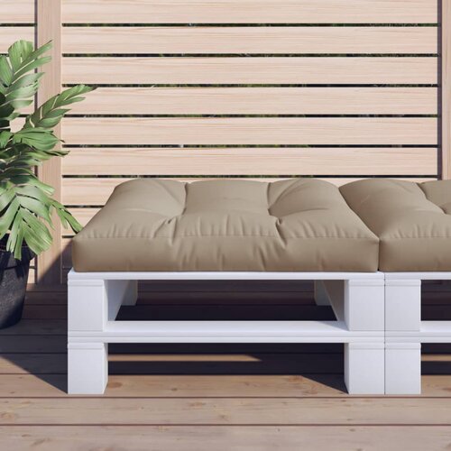 vidaXL Blazina za kavč iz palet taupe 70x70x12 cm Cene
