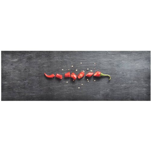  Tepih s uzorkom feferona perivi 60 x 300 cm Slike