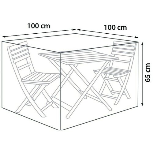 SUNFUN Komplet zaštitnog pokrova za balkon (D x Š x V: 100 x 100 x 65 cm) Cijene