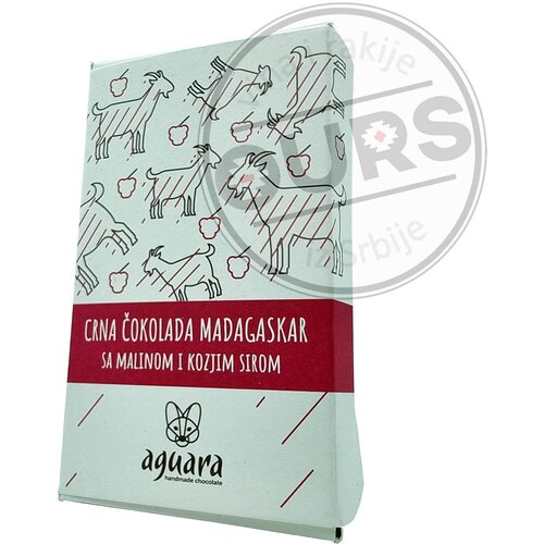 Aguara chocolate Malina i Koziji Sir 65gr Madagaskar Slike