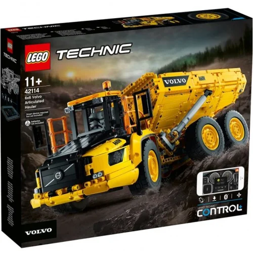 Lego technic členjeni transporter volvo 6x6 42114