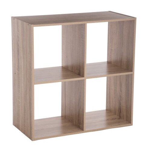 Five stalak sa 4 police 67,5x32x67,5cm drvo natural ( 138908 ) Cene