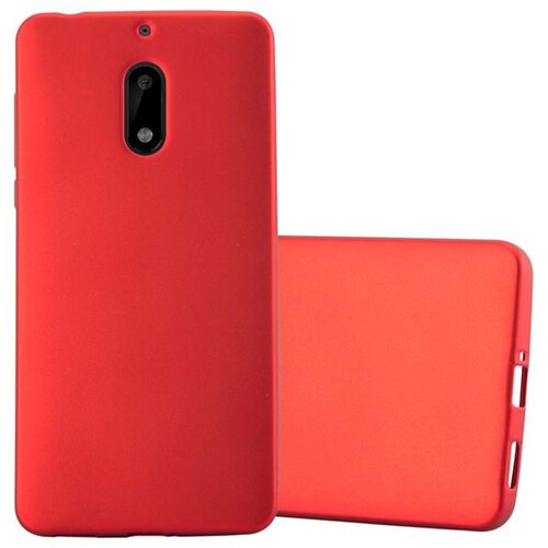  case, združljiv z nokia v kovinsko rdeči - za&scaron;čitni pokrov, narejen iz fleksibilnega silikona tpu, (20590285) Cene
