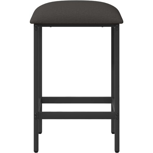  stolica Tamnosiva 40 x 32 x 64 cm Konstruirano drvo Slike