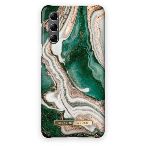 Ideal od Sweden iDeal of Sweden Maskica - Samsung Galaxy S21 - Golden Jade Marble Cene