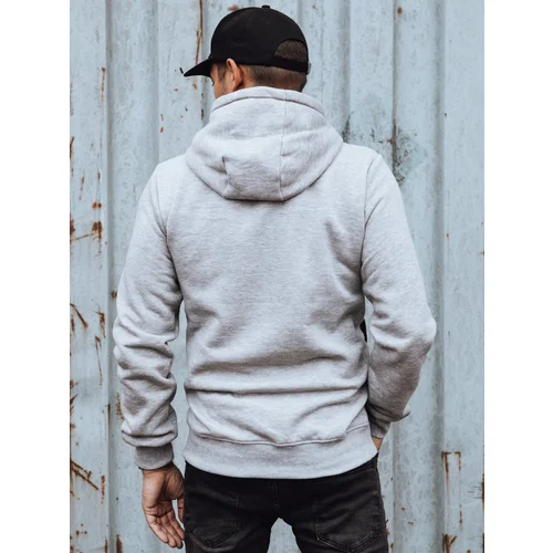 DStreet Men's hoodie light gray