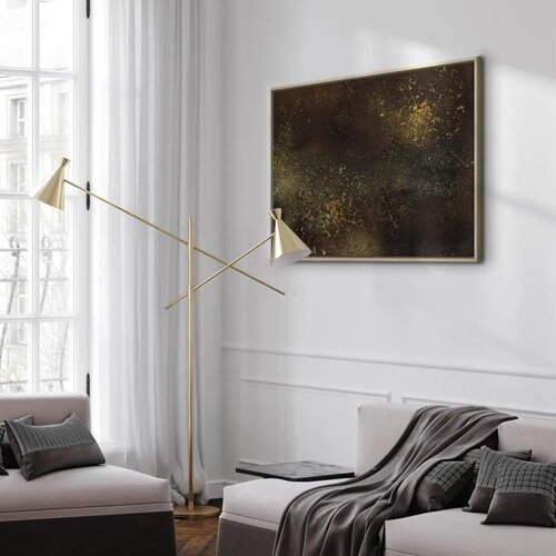 Slika - Golden Constellation (1 Part) Wide 60x40 Slike