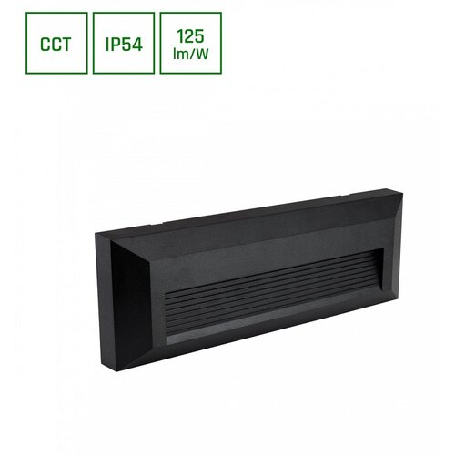 Spectrum spoljna zidna led lampa cct 6W encanta crna 3033 Cene