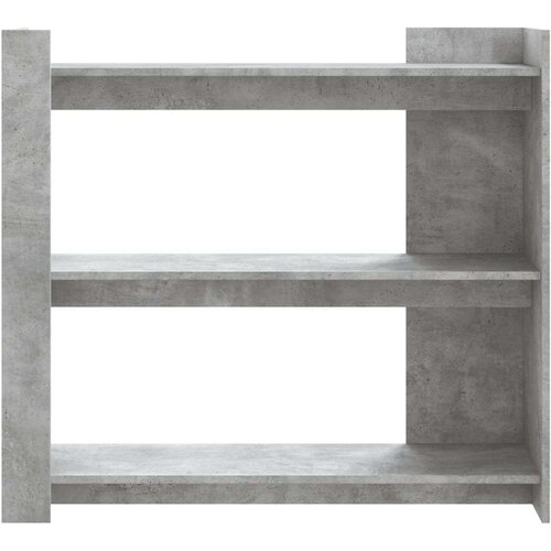  Konzolni stol siva boja betona 100x35x90 cm konstruirano drvo Slike