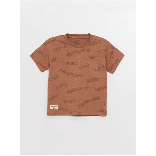 LC Waikiki T-Shirt - Brown - Regular fit Slike
