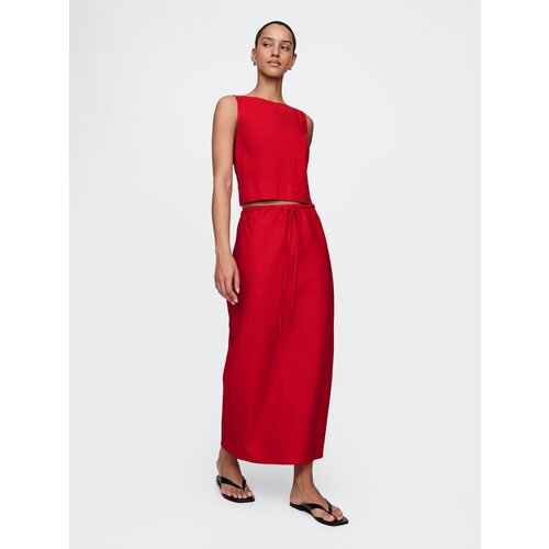 GAP Linen midi skirt - Women&amp;#039;s Slike