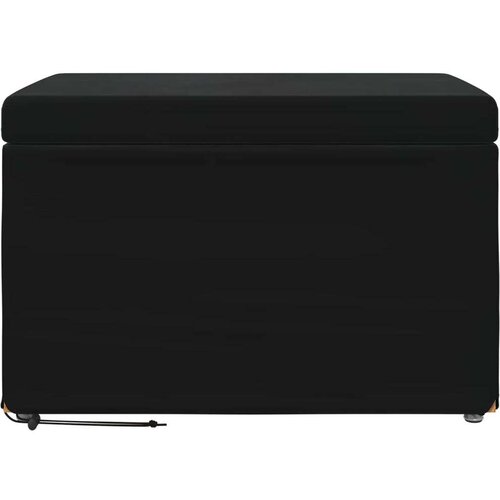  Stolica Crna 61 x 41 x 40 cm Svileni i Fino Radeći Drvo - Crna 60 cm Bar&amp;scaron;un Slike