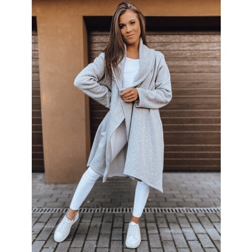 DStreet Claudie women's sweatshirt light gray BY1048 Cene