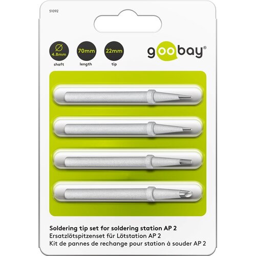 Goobay Set vrhova za lemnu stanicu AP2 4/1 Cijene