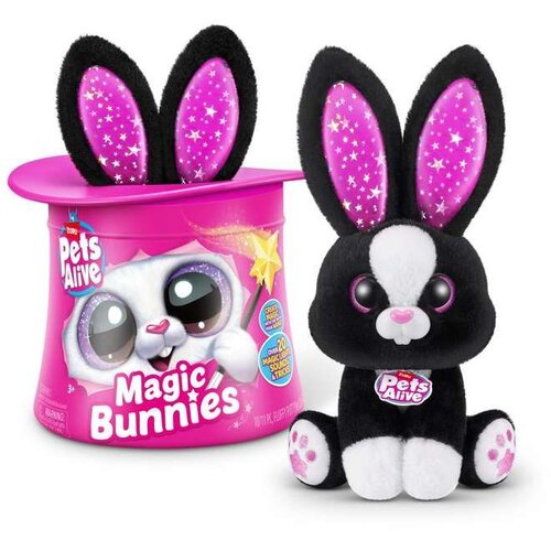 Zuru pli&amp;scaron; zajček Pets Alive Magic Bunny Slike